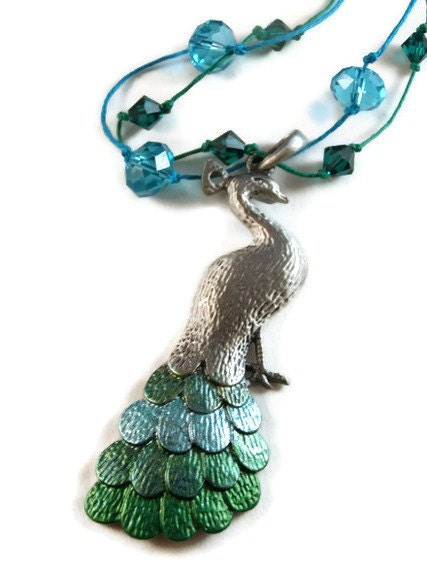 Pretty as a Peacock Necklace