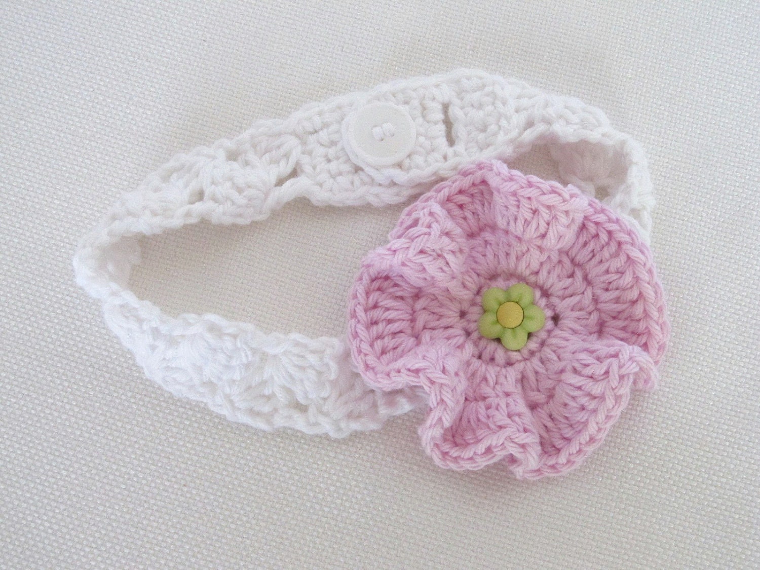 White Baby Shells Headband