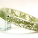 Resin Bracelet- Real Dried Lichen-Light Green Bracelet- Organic Jewelry