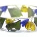 Flower Bangle- Flower Jewelry- Flower Bracelet- Dried Flowers- Purple Flowers- Purple Bracelet-Purple Jewelry-Green Jewelry