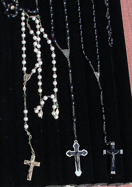Beautiful Early 1900s Religious Rosaries