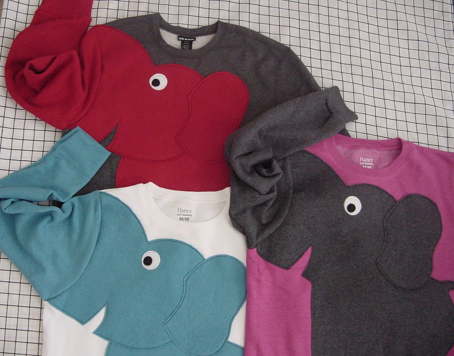 Elephant Trunk sleeve sweatshirt sweater jumper CUSTOMiZE YOUR OWN