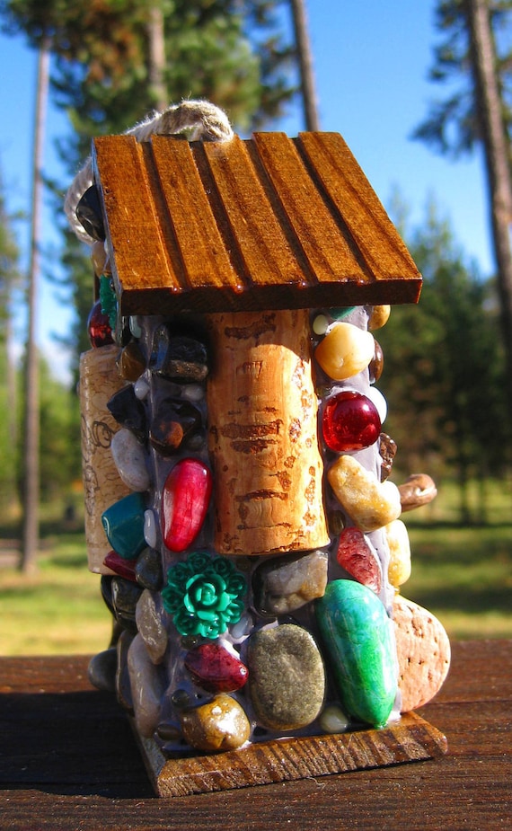 Wine Cork Birdhouse