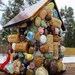 Wine Cork Birdhouse Mosaic Garden Art