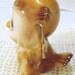 Vintage Ceramic Baby Owl Figurine - Sweet Face