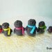 Penguin Family - Micro Crochet Miniature Penguins - Set of Six Penguin Chicks - Made To Order