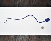 Sperm Father's Day Card