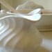 Vintage White Ironstone Pitcher Gravy Boat