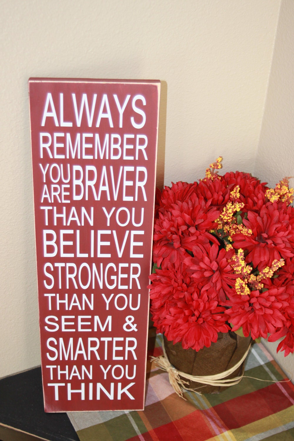 CUSTOM ORDER for Kelli Cline- Always Remember you are...You're the reason frame - wall hanging - subway art with vinyl lettering
