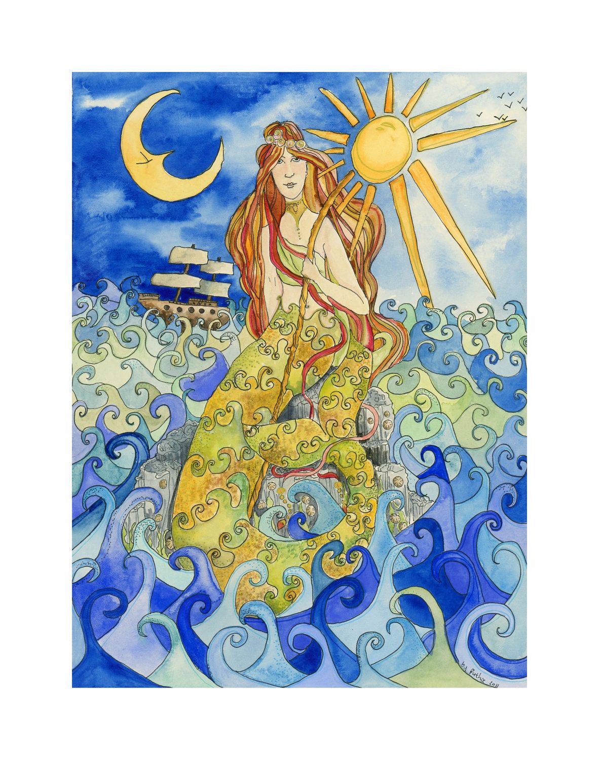 Keeper of the light A4 print