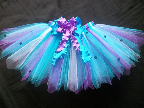 Mermaid tutu, princess ariel little mermaid inspired tutu custom made sizes Newborn-4t