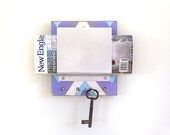 RIVER:  chevron geometric decor mail holder wall mounted letter holder key rack