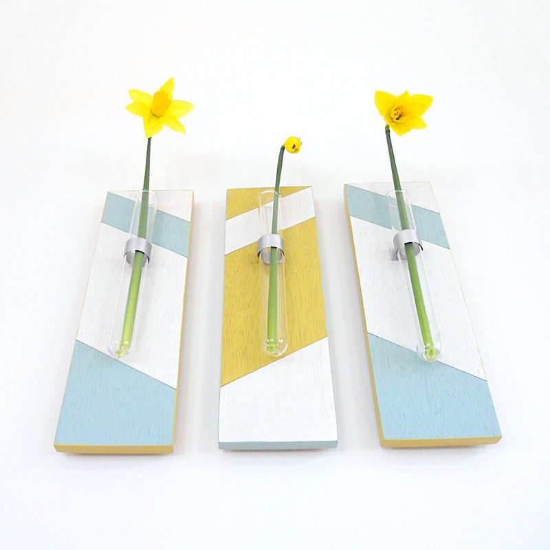 AIR: wall mount modern home decor test tube flower vase
