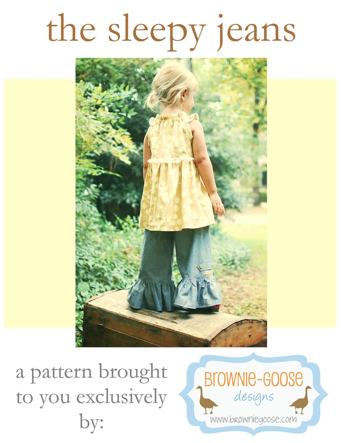 BG Original The Sleepy Jeans pdf pattern