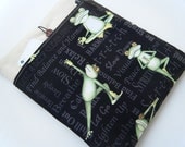 iPad 1, iPad 2 or iPad 3-ipad sleeve-ipad case-ipad cover-YOGA Froggy