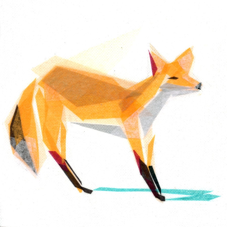 felix fox - print