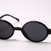 Round Black Sunglasses