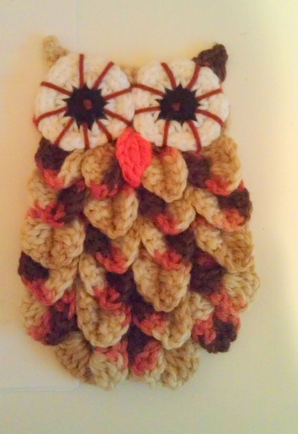 Crochet Crocodile Stitch Owl G43