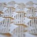 Bridesmaid Gift, Personalized 3D Paper Song Hearts - made from a song of your choice (Unique present for friends and family)