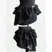 Bustle skirt Segura, burlesque, victorian, steampunk, gothic, black lace, Somnia Romantica by Marjolein Turin