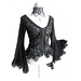 Blouse Treia, victorian, steampunk, burlesque, black lace, Somnia Romantica by Marjolein Turin