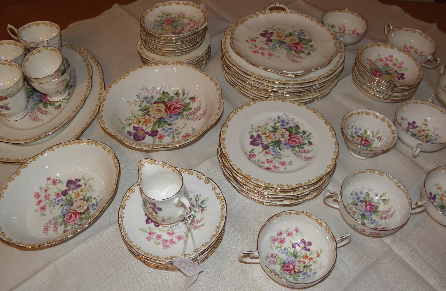 Royal Albert Nosegay China, 63 piece china set