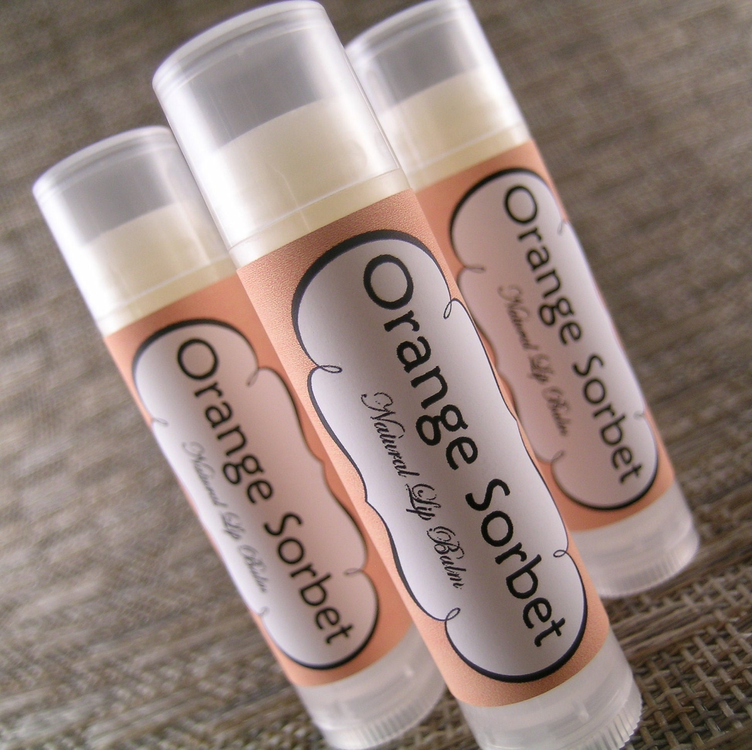 Orange Sorbet - Natural Lip Balm