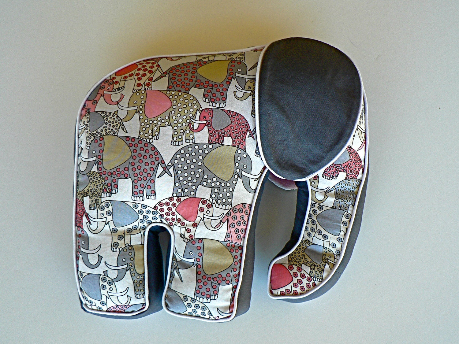 PINK ELEPHANT PILLOW