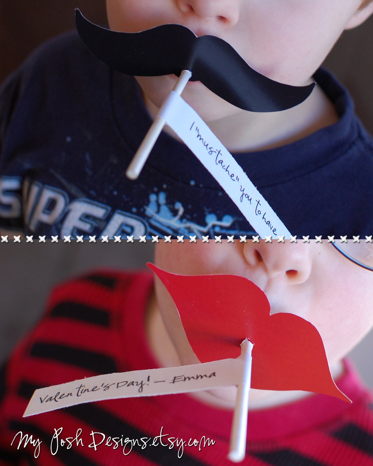 Mustache and Lips PRINTABLES for Suckers Valentine Wedding or Birthday Party Gifts Favors