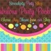 Fabulous SPS Party Package Custom Made For You-Pick Any Theme In Our Shop