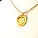 I Love Pi Necklace in Jewelers Brass