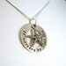 It Matters to This One Starfish Necklace in Sterling Silver and Pewter