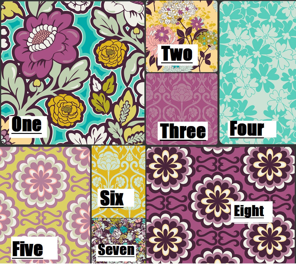 Made to Order 3 pc Crib Bedding Set Bespoken