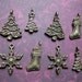 Collection of 8 Christmas Holiday Charms - C901