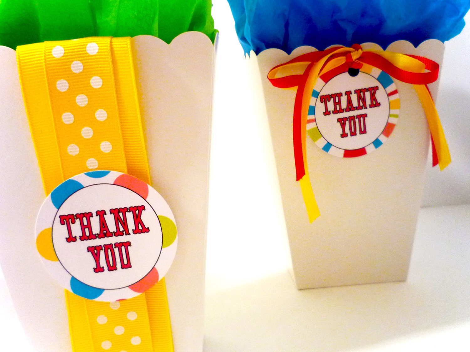 Circus Carnival Clown Birthday PRINTABLE Party Favor Tag Il_570xn