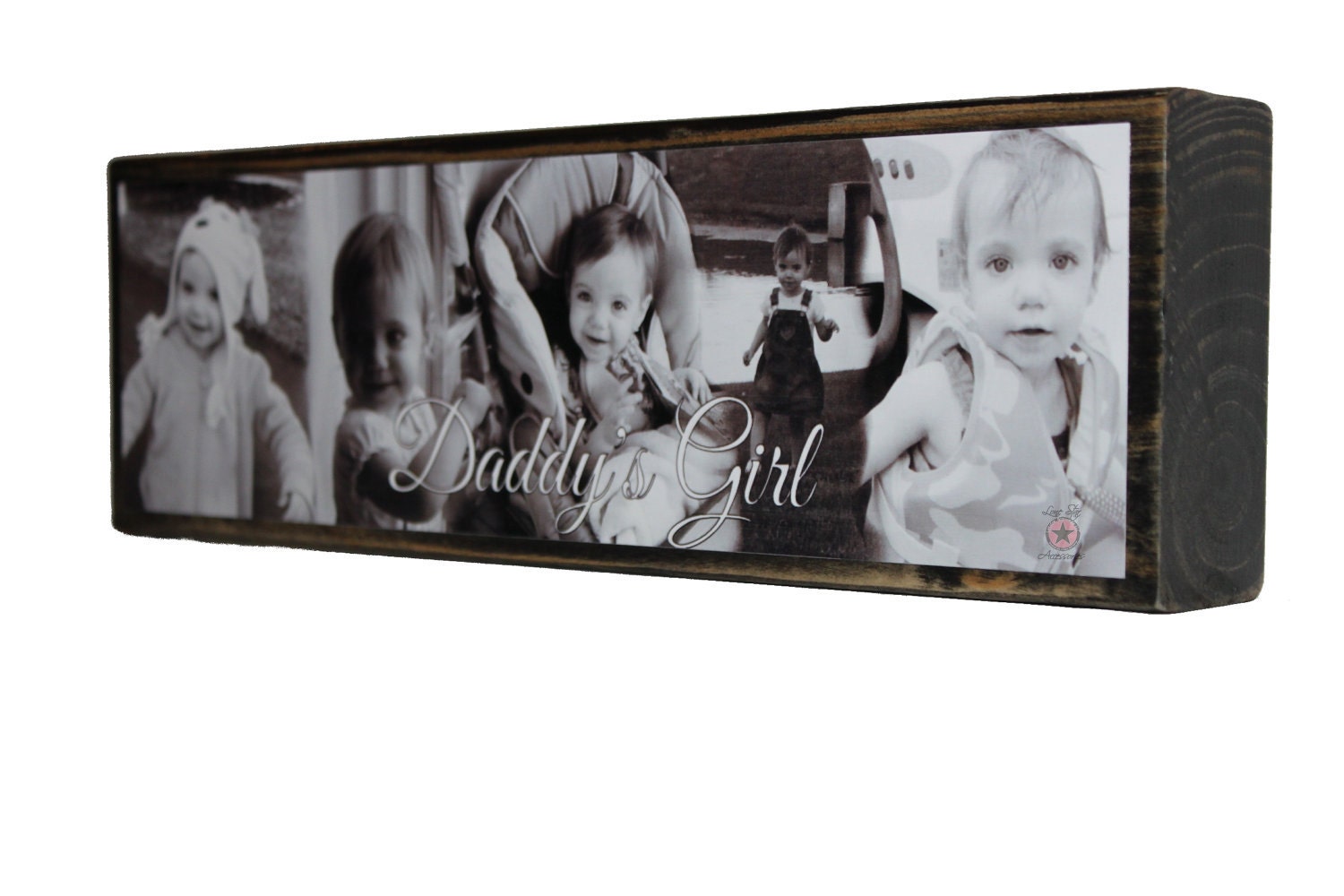 PERSONALIZED PHOTO FRAME - Customized Photo Blocks for any phrase,saying, and pictures. Great Gifts anything possible