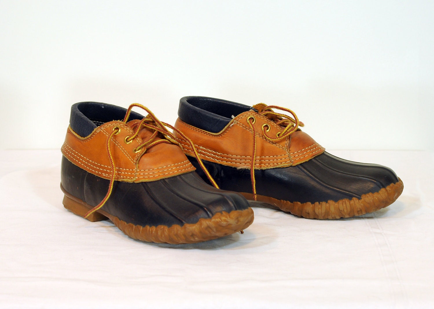 Vintage 70s 80s L.L. Bean Maine Hunting Shoes Duck Boots Ladies 7
