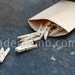 Mini Small Wooden Clothespins miniature micro mini tiny wooden clothes pins little for cards natural wood craft tags