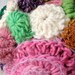 Freeform Crochet tea cozy, "Vine", fits a 4-6 cup pot