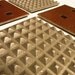Eco Friendly Bonded Metal Coasters Industrial / Architectural, Drink Coasters, Beverage Coasters, Modern, Coffee Cup, Wine Glasses Coasters