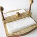Farmhouse chic Napkin Holder wooden upcycled distressed crackled time worn look