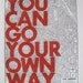 Los Angeles / You Can Go Your Own Way/ Letter Press on Antique Atlas Page