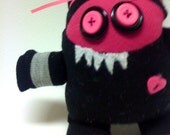 Evil Sock Bunny Monster