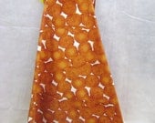 Bib Apron with Latkes on White (215)