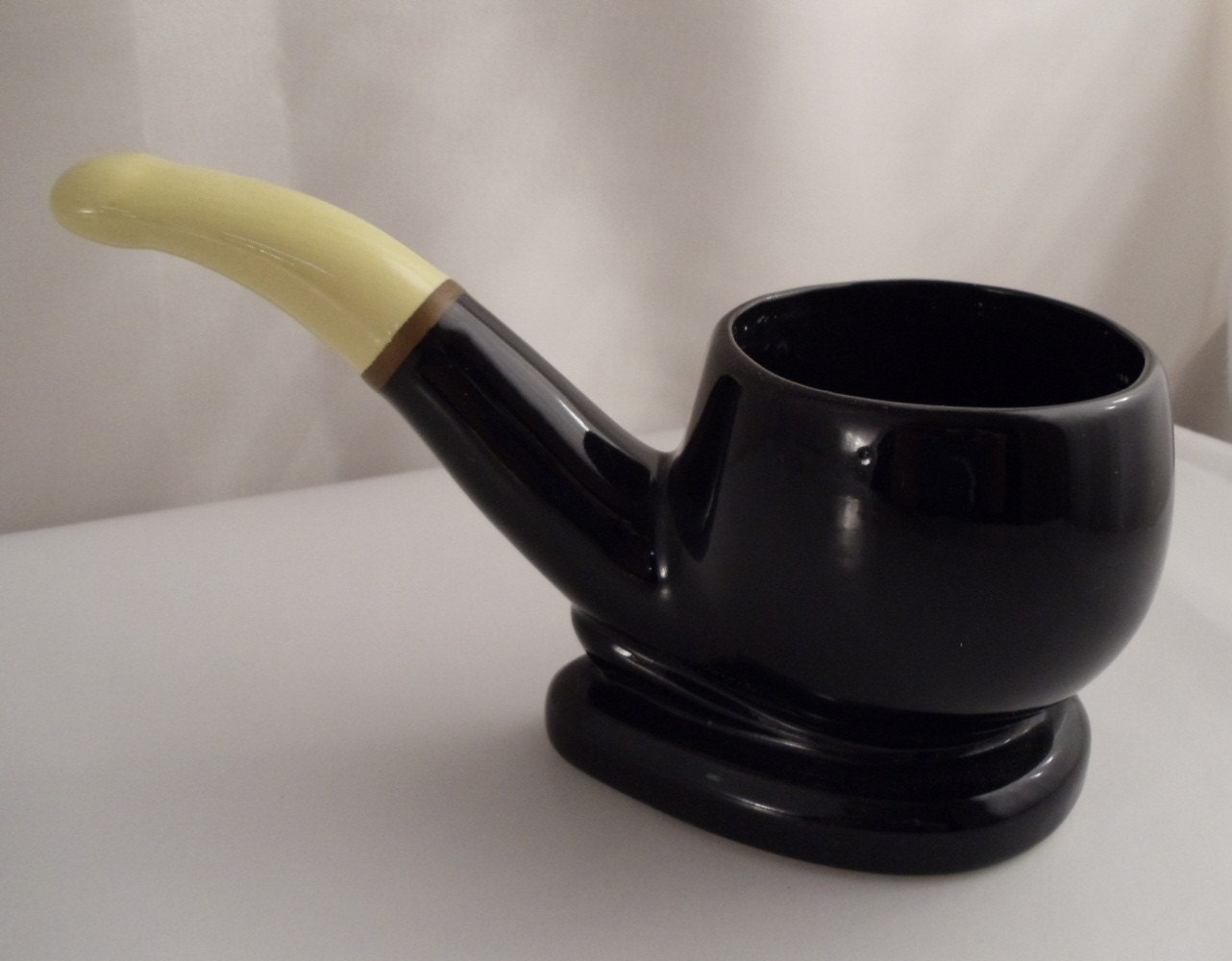 Vintage Pottery Pipe Ashtray by BuslinHeirlooms on Etsy