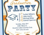 You Print- Custom Graduation Party Invitation