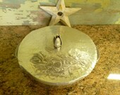 Hand Forged Aluminum Covered Dish