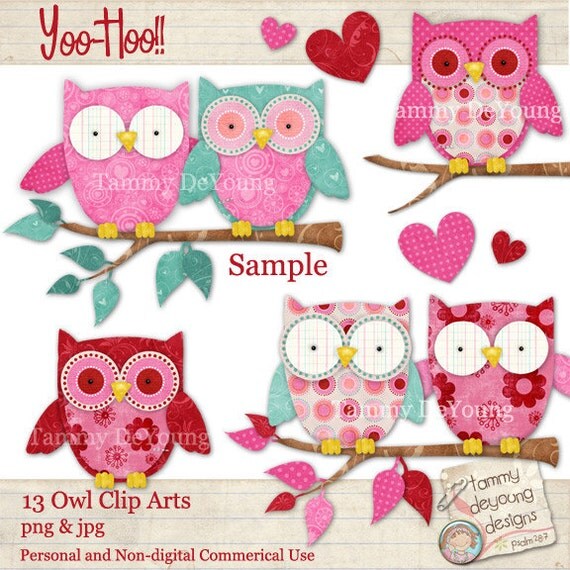 valentine owl clip art free - photo #44