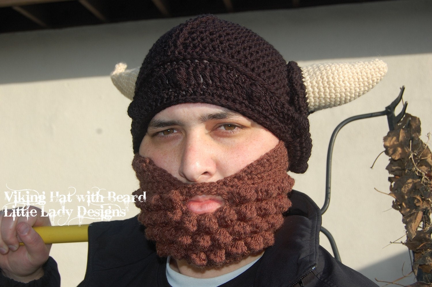 viking beard beanie