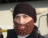 viking beard beanie